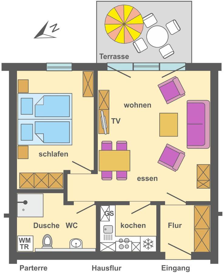 Ferienpark Freesenbruch Wohnung 4 2 - Ostseeperle Zingst Luaran gambar